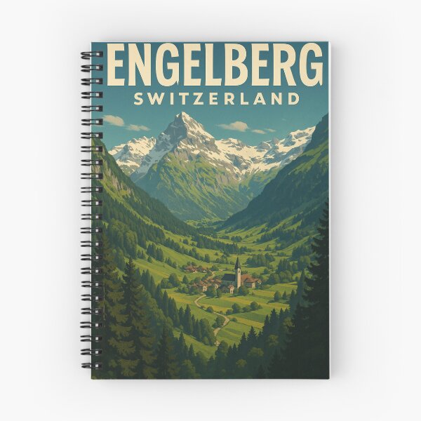 Item preview, Engelberg and Uri Alps Panorama, Obwalden, Switzerland designed and sold by StampMyPassport.