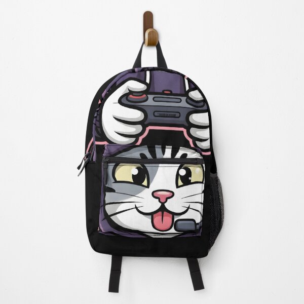 Item preview, Cute Gamer Cat Playing Video Games designed and sold by SoulenCify.