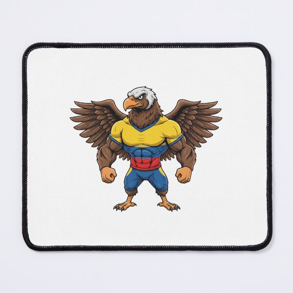 Item preview, Powerful Ecuadorian Andean Condor Football Mascot 2026 designed and sold by ArtByKatti.