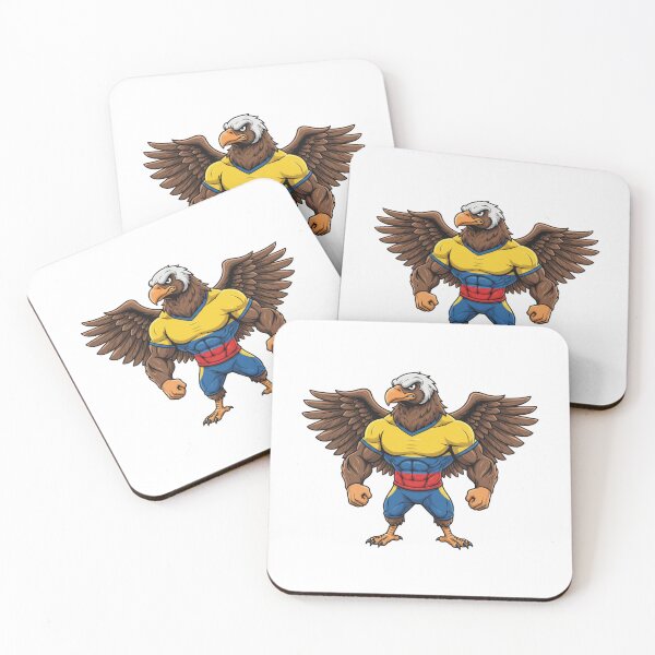 Item preview, Powerful Ecuadorian Andean Condor Football Mascot 2026 designed and sold by ArtByKatti.