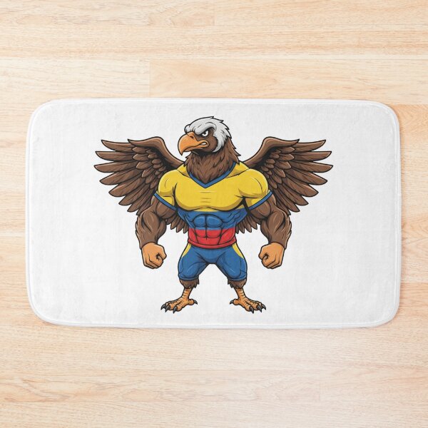 Item preview, Powerful Ecuadorian Andean Condor Football Mascot 2026 designed and sold by ArtByKatti.