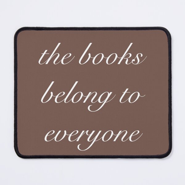 Item preview, the books belong to everyone designed and sold by PoliteAdjacent.