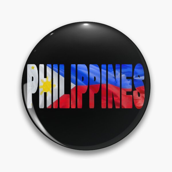 Item preview, PHILIPPINES - Flag Flying in Wind cut to Letters Souvenir Sticker Shirt designed and sold by Adam Gormley.