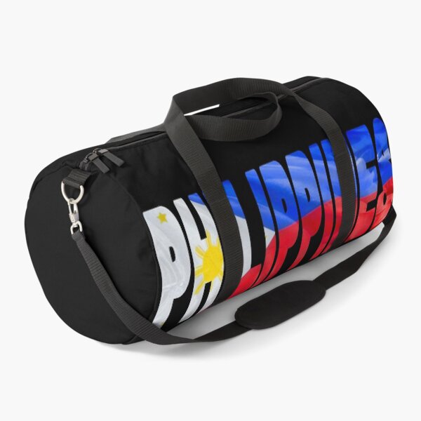 Item preview, PHILIPPINES - Flag Flying in Wind cut to Letters Souvenir Sticker Shirt designed and sold by Adam Gormley.