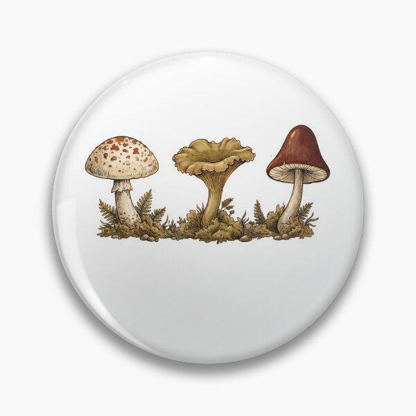 Item preview, Goblincore Mushroom Trio designed and sold by Tamer ⭐⭐⭐⭐⭐.