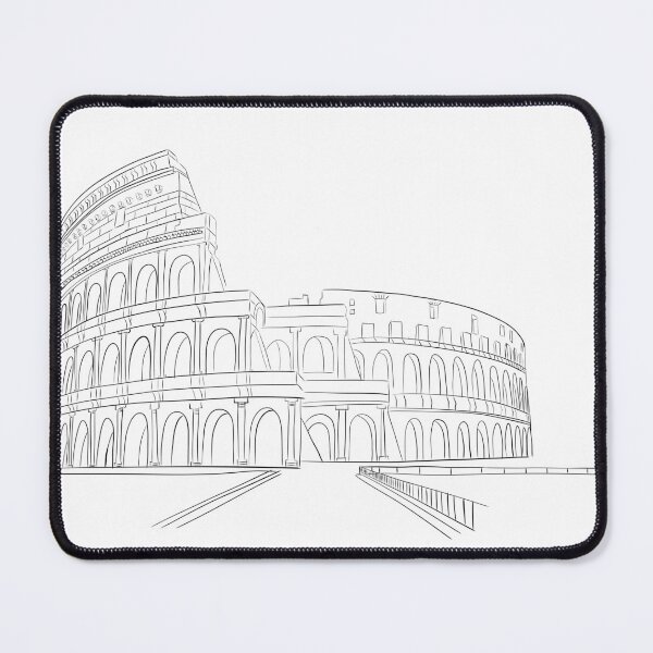 Item preview, Colosseum Sketch Line Art designed and sold by DGMCreative.