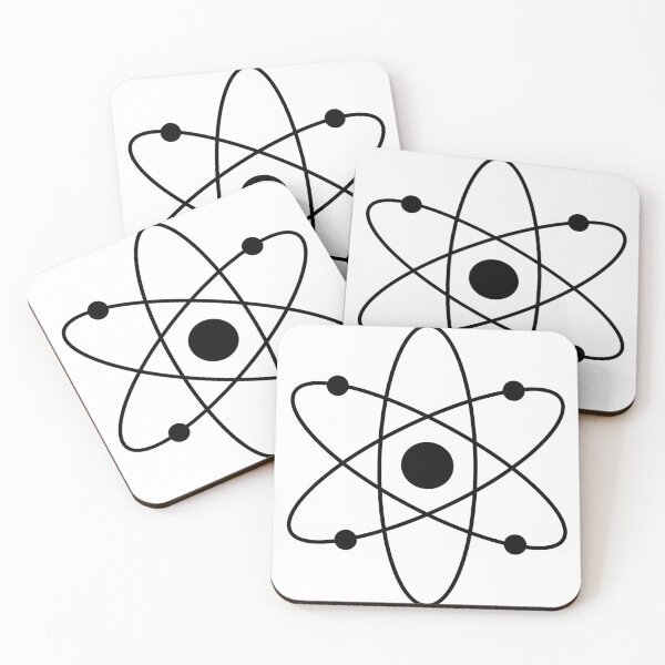 Item preview, Minimalist Atom Illustration designed and sold by ZorianArt.