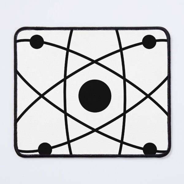 Item preview, Minimalist Atom Illustration designed and sold by ZorianArt.