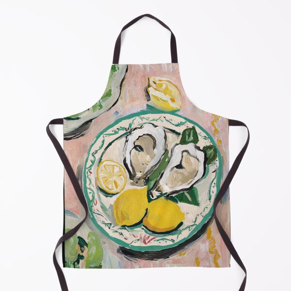 Item preview, Impressionistic Oysters in Color: A Painterly Still Life Exploring Texture, Light and Culinary Beauty designed and sold by OlfactoART Studio.