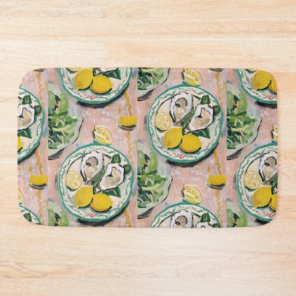 Item preview, Impressionistic Oysters in Color: A Painterly Still Life Exploring Texture, Light and Culinary Beauty designed and sold by OlfactoART Studio.