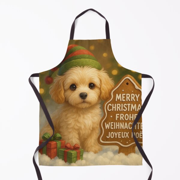 Item preview, Cute Cavapoo Christmas Holiday Card designed and sold by GivingJoy.