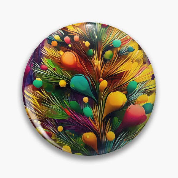 Item preview, Abstract Colorful Christmas Tree - Vibrant Modern Art designed and sold by Lamarcy.