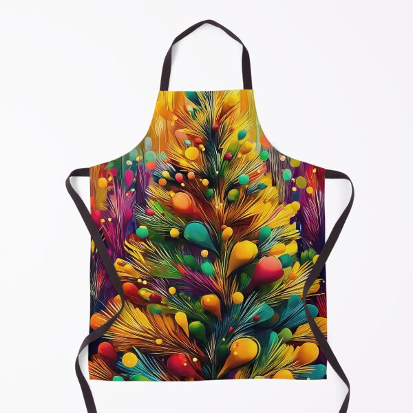 Item preview, Abstract Colorful Christmas Tree - Vibrant Modern Art designed and sold by Lamarcy.