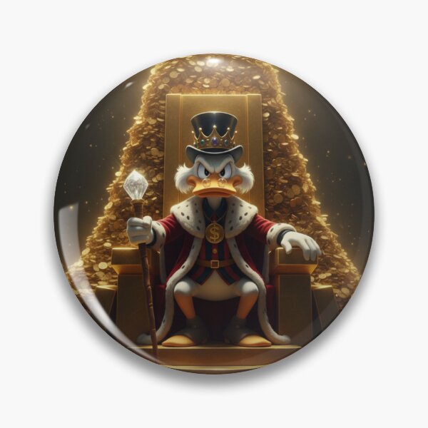 Item preview, Scrooge McDuck Gold Throne Wealth King Aura designed and sold by GEK-NERD.