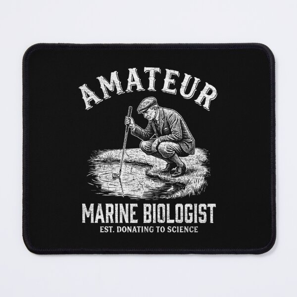 Item preview, Amateur Marine Biologist Funny Golf Dad Joke designed and sold by Mason-Pride.