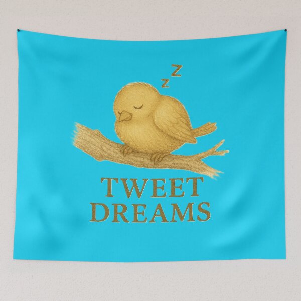 Item preview, Tweet Dreams designed and sold by TheJoyfulPen.