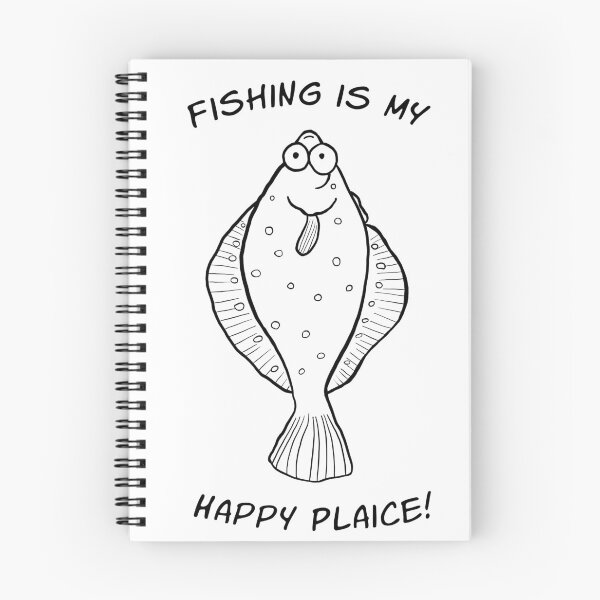 Item preview, Fishing Is My Happy Plaice! designed and sold by brodyquixote.
