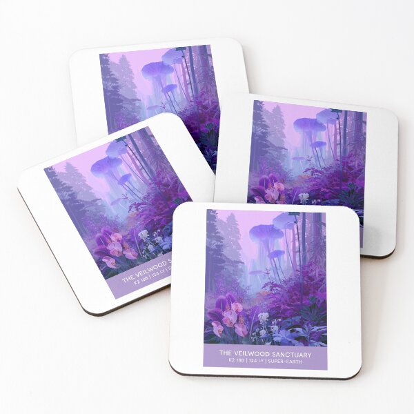 Item preview, The Veilwood Sanctuary | K2 18b designed and sold by BTNYBayCo.