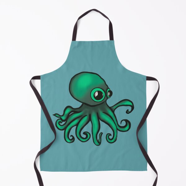 Item preview, Octopus green designed and sold by Emendi.
