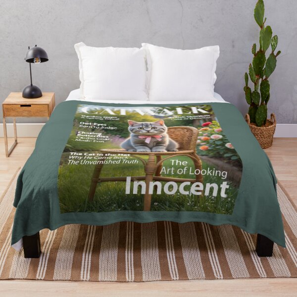 Item preview, CATWALK — The Art of Looking Innocent — British Shorthair Edition designed and sold by FrancophileFun.