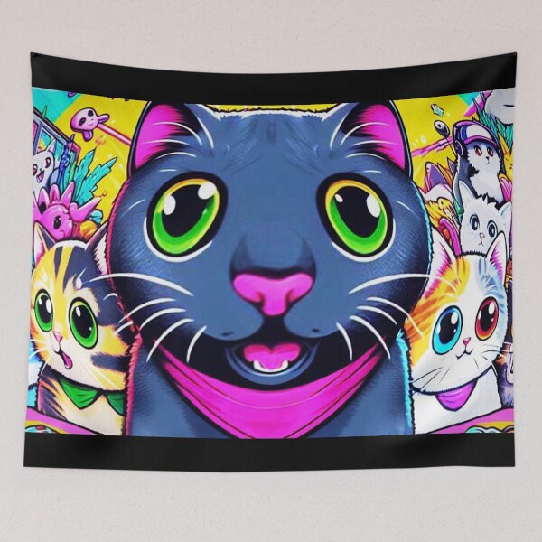 Item preview, Gamer Cats (Fisheye style) designed and sold by IsotonicLunarCat.