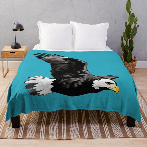 Item preview, Flying Bald Eagle Silhouette designed and sold by donwillisjrart.