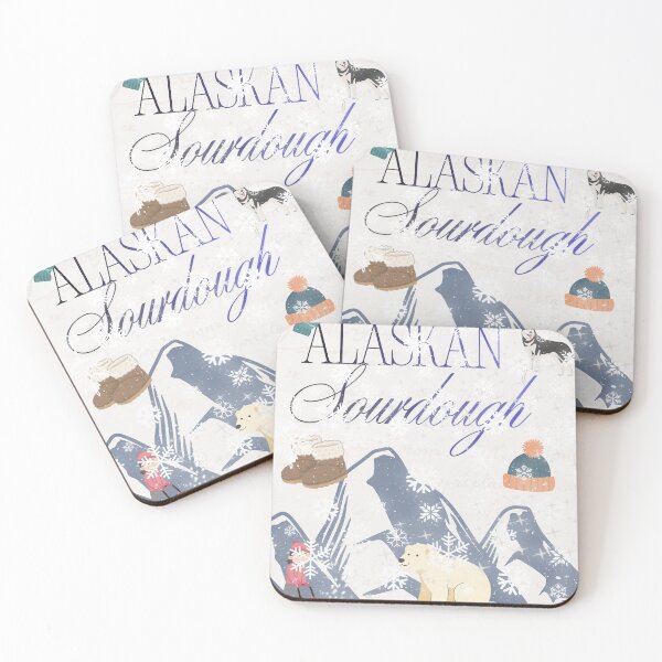 Item preview, Alaskan Sourdough - Winter Alaska Pride Design designed and sold by Extremeallie.