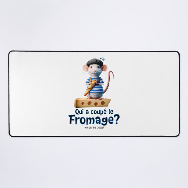 Item preview, Who Cut the Cheese? French Rat Humor designed and sold by FrancophileFun.