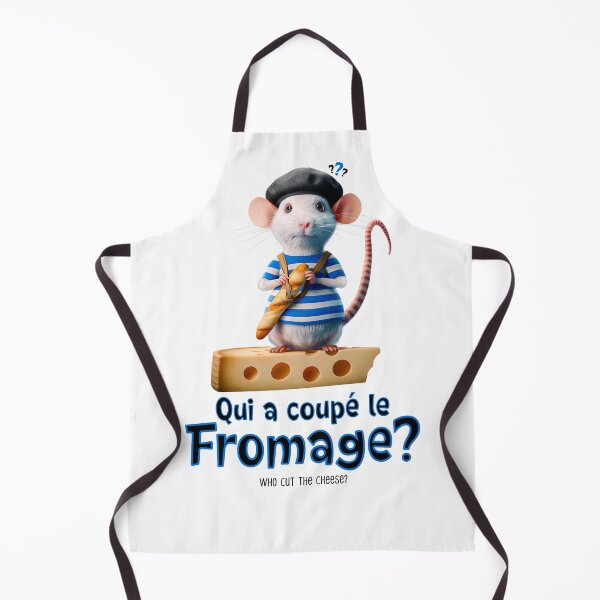 Item preview, Who Cut the Cheese? French Rat Humor designed and sold by FrancophileFun.