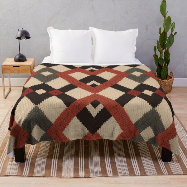 Item preview, Woven Argyle Pattern - Southwestern Style designed and sold by Ed & Harmony.