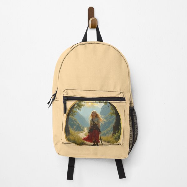 Item preview, Traveler of the Golden Path - In the Morning Light designed and sold by PriyaMagic.