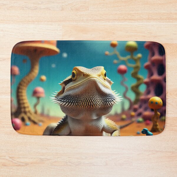 Item preview, A bearded dragon in a fantasy world.  designed and sold by Nomad-Maynard.
