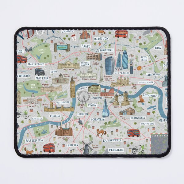 Item preview, Map of London designed and sold by ally-mck.