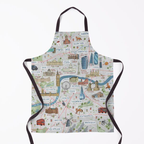 Item preview, Map of London designed and sold by ally-mck.