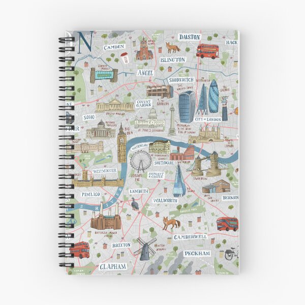 Item preview, Map of London designed and sold by ally-mck.