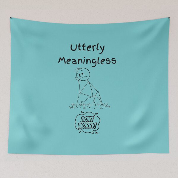 Item preview, Dont worry designed and sold by seahorse crossing.