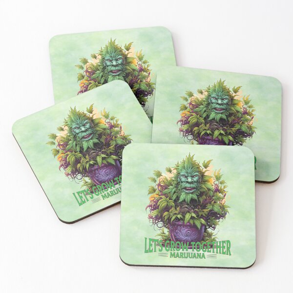 Item preview, Let’s Grow Together – Playful Cannabis Garden designed and sold by MysticOzzy.