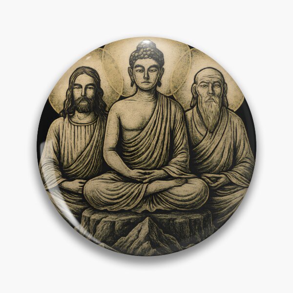 Item preview, Jesus, Buddha and Lao Tzu designed and sold by HofTao.