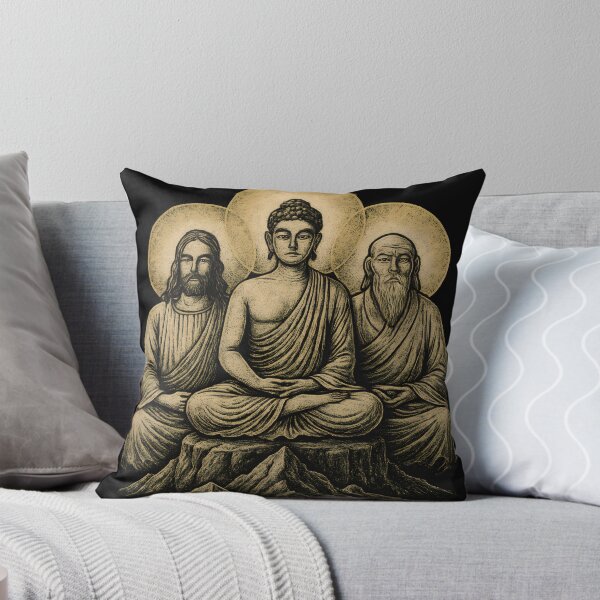 Item preview, Jesus, Buddha and Lao Tzu designed and sold by HofTao.