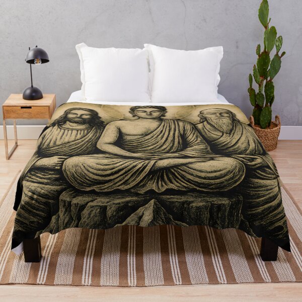 Item preview, Jesus, Buddha and Lao Tzu designed and sold by HofTao.