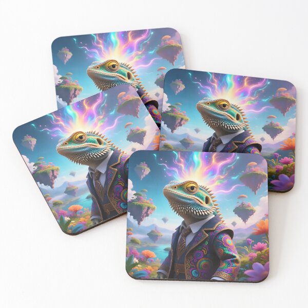Item preview, A bearded dragon in a fantasy world.  designed and sold by Nomad-Maynard.
