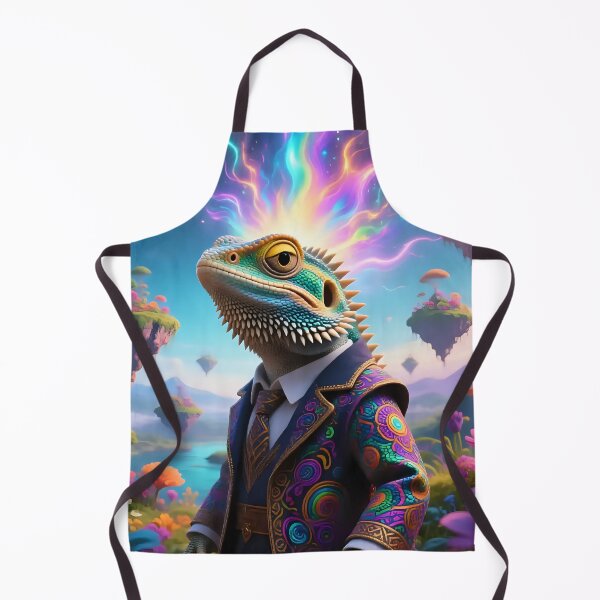 Item preview, A bearded dragon in a fantasy world. designed and sold by Nomad-Maynard.