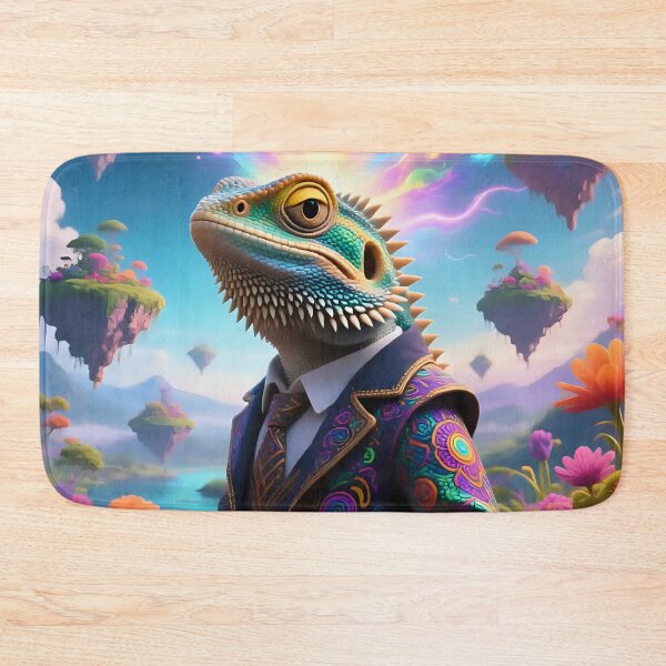 Item preview, A bearded dragon in a fantasy world.  designed and sold by Nomad-Maynard.