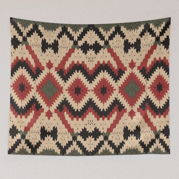 Item preview, Vintage Christmas Knit Sweater Pattern - Nordic Fair Isle designed and sold by Ed & Harmony.