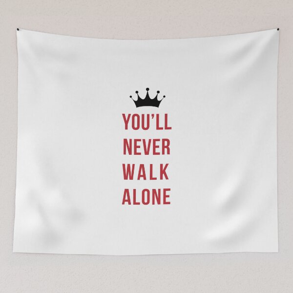 Item preview, You’ll Never Walk Alone ⚽ - The King  designed and sold by Tee-Show.
