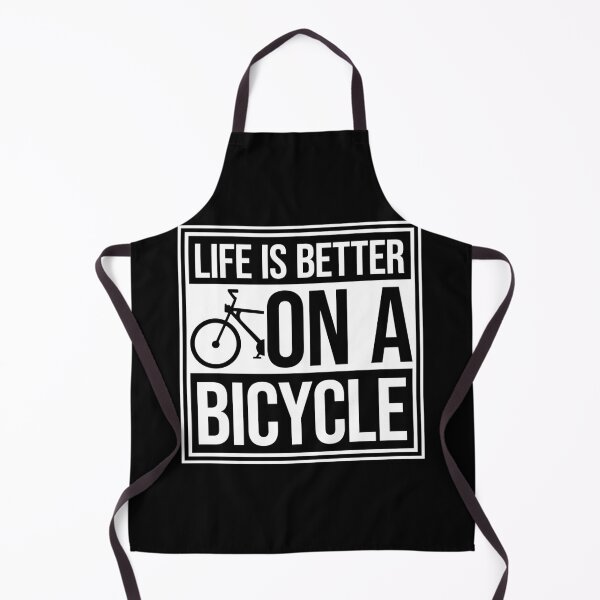 Item preview, Life is better on a bicycle Cycling Quote Sport Hobby Rider designed and sold by shirt-o-mat.