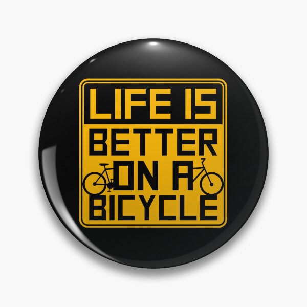 Item preview, Life is better on a bicycle Cycling Quote Sport Hobby Rider designed and sold by shirt-o-mat.