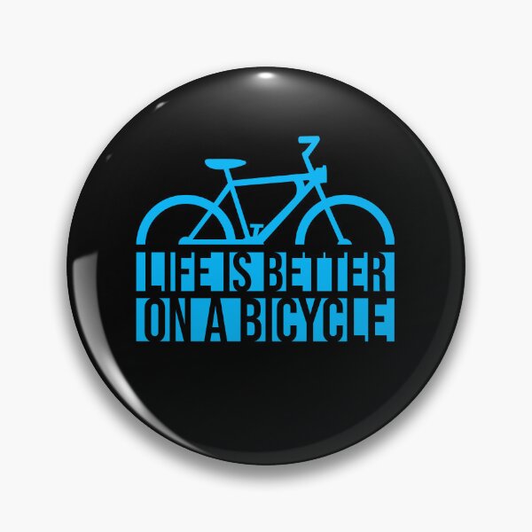 Item preview, Life is better on a bicycle Cycling Quote Sport Hobby Rider designed and sold by shirt-o-mat.