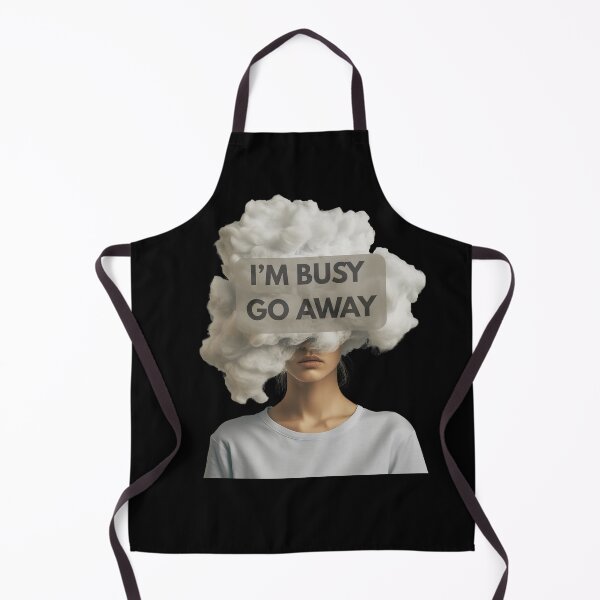 Item preview, I'M BUSY GO AWAY,Absence Aestheticks and Introvert Vibe designed and sold by Anyshca.