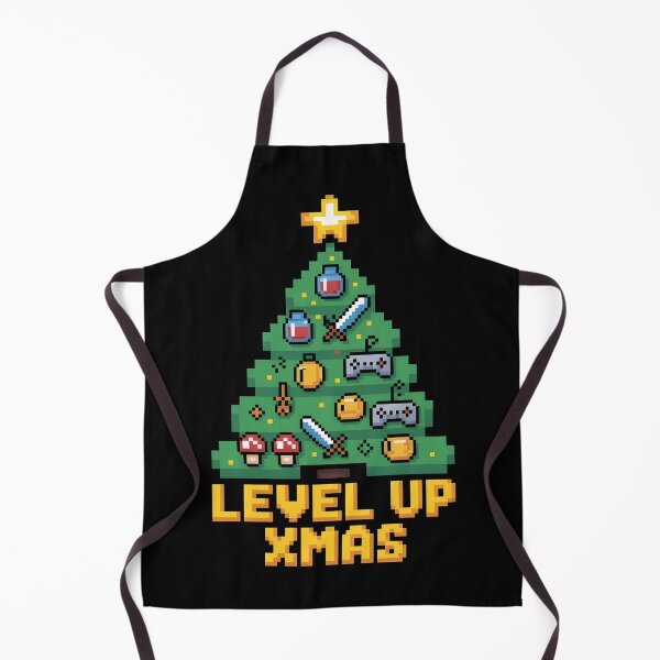 Item preview, Level Up Xmas - Retro Gamer Pixel Art designed and sold by Ambient Mind Design.